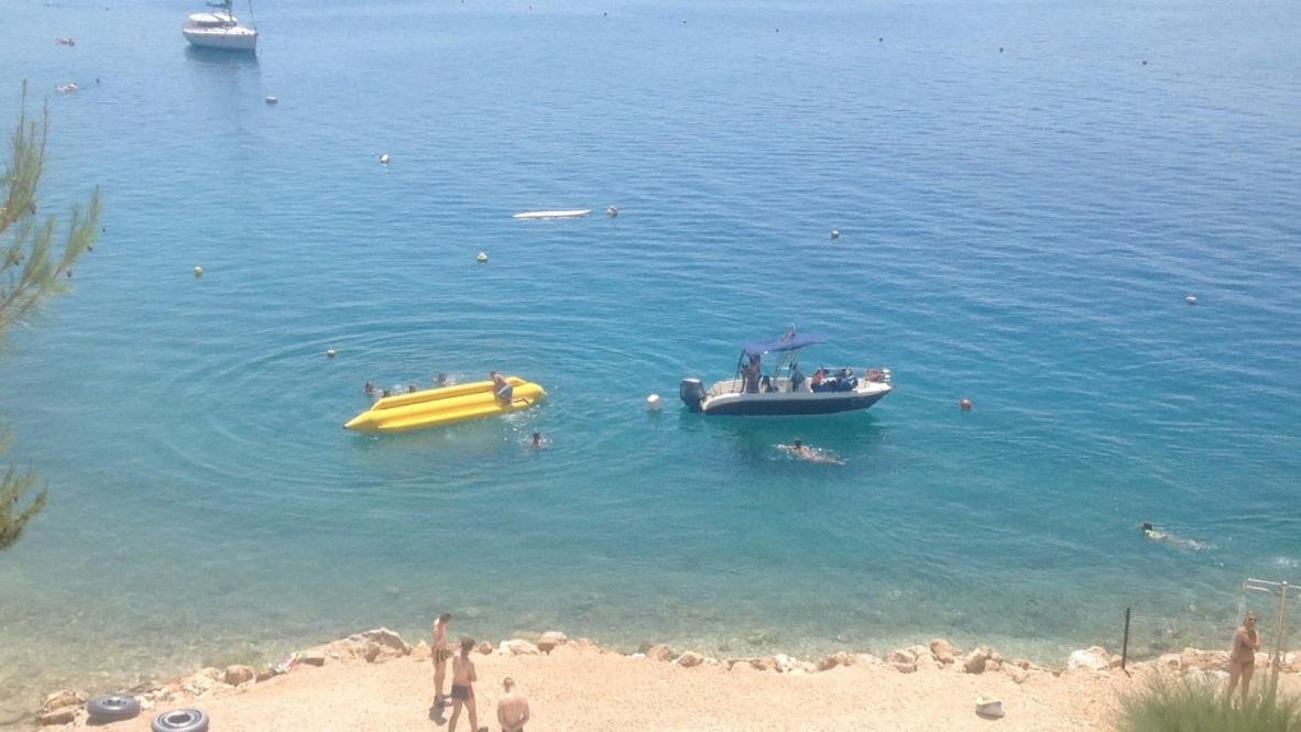 Apartments Lozina On The Beach Omis Luaran gambar